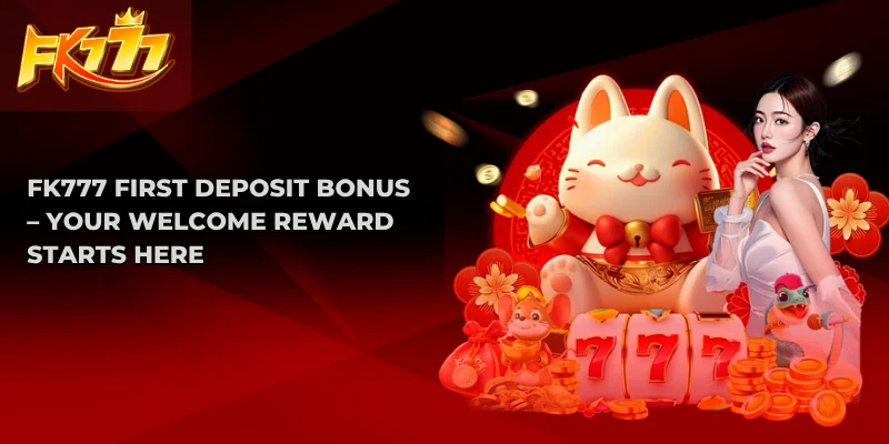 FK777 First Deposit Bonus